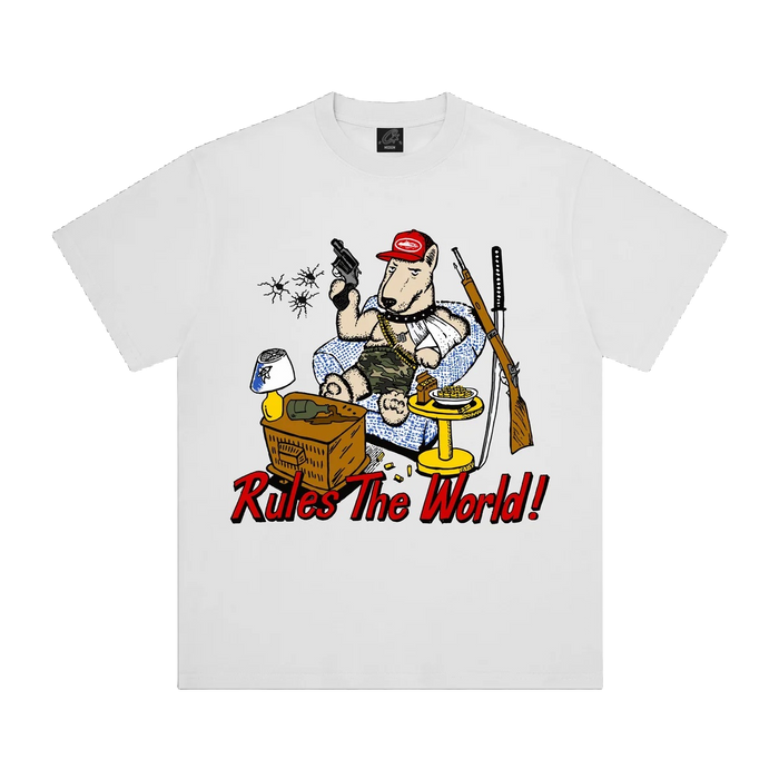 Corteiz Last Stand White Tee