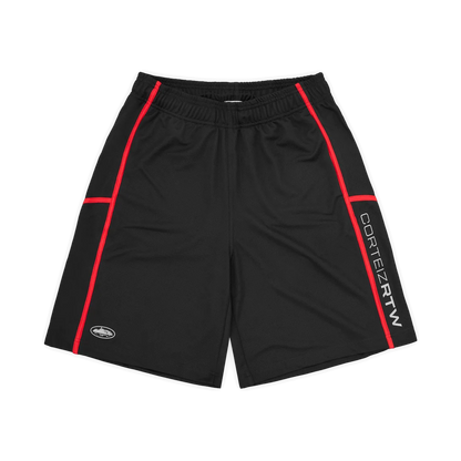 Corteiz Touring Black Short - black | Saturday Concept
