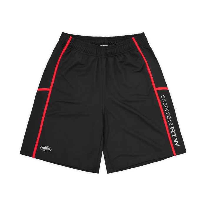Corteiz Touring Black Short - black | Saturday Concept