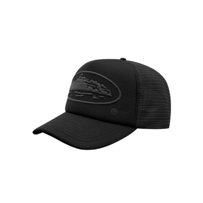 Corteiz Trucker Hat Black