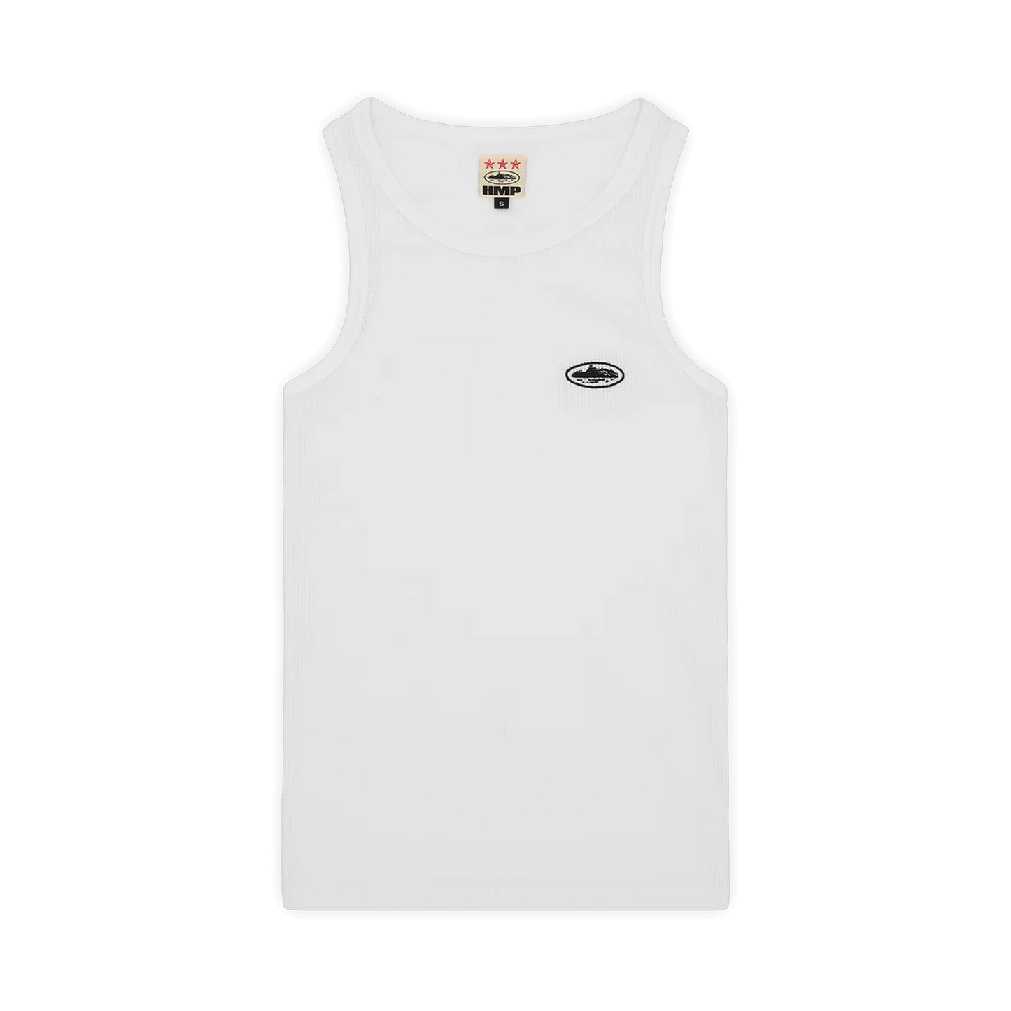 Corteiz White Tank Top - white, black | Saturday Concept