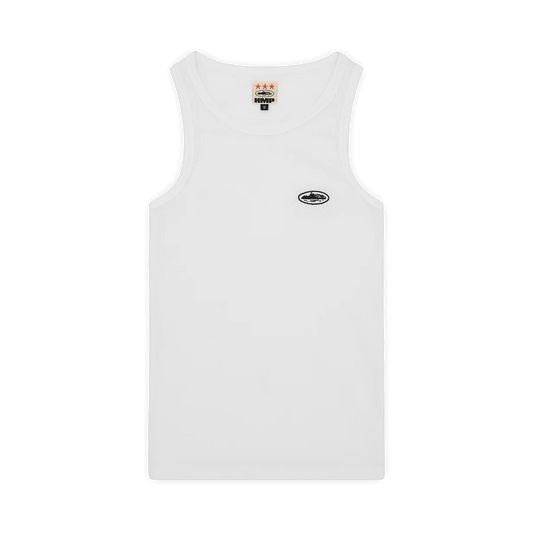 Corteiz White Tank Top - white, black | Saturday Concept