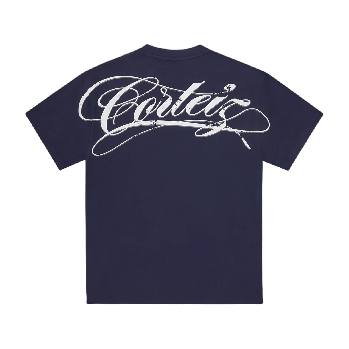 Corteiz Write Off Navy Tee