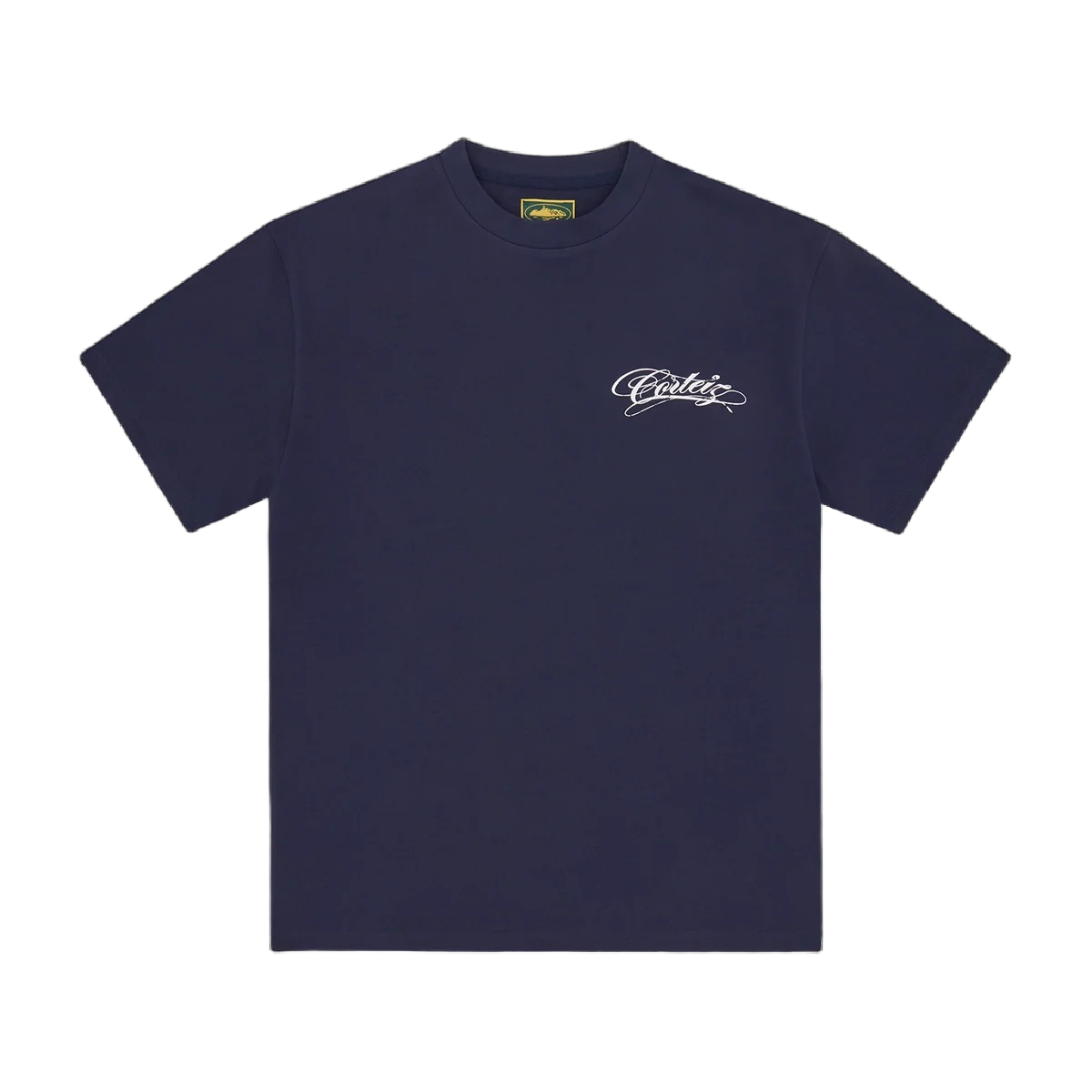 Corteiz Write Off Navy Tee