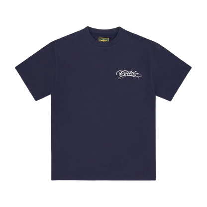 Corteiz Write Off Navy Tee