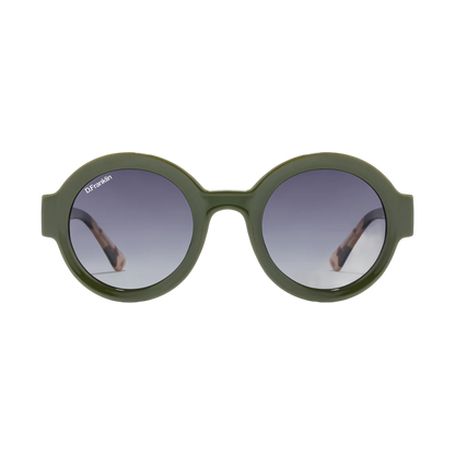 D.Franklin 913 Shiny Green Smoke - green, grey | Saturday Concept