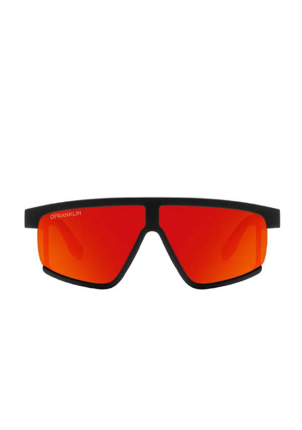 D.Franklin Alpha Matt Black Red