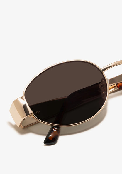 D.Franklin Cuprum Round Gold Brown