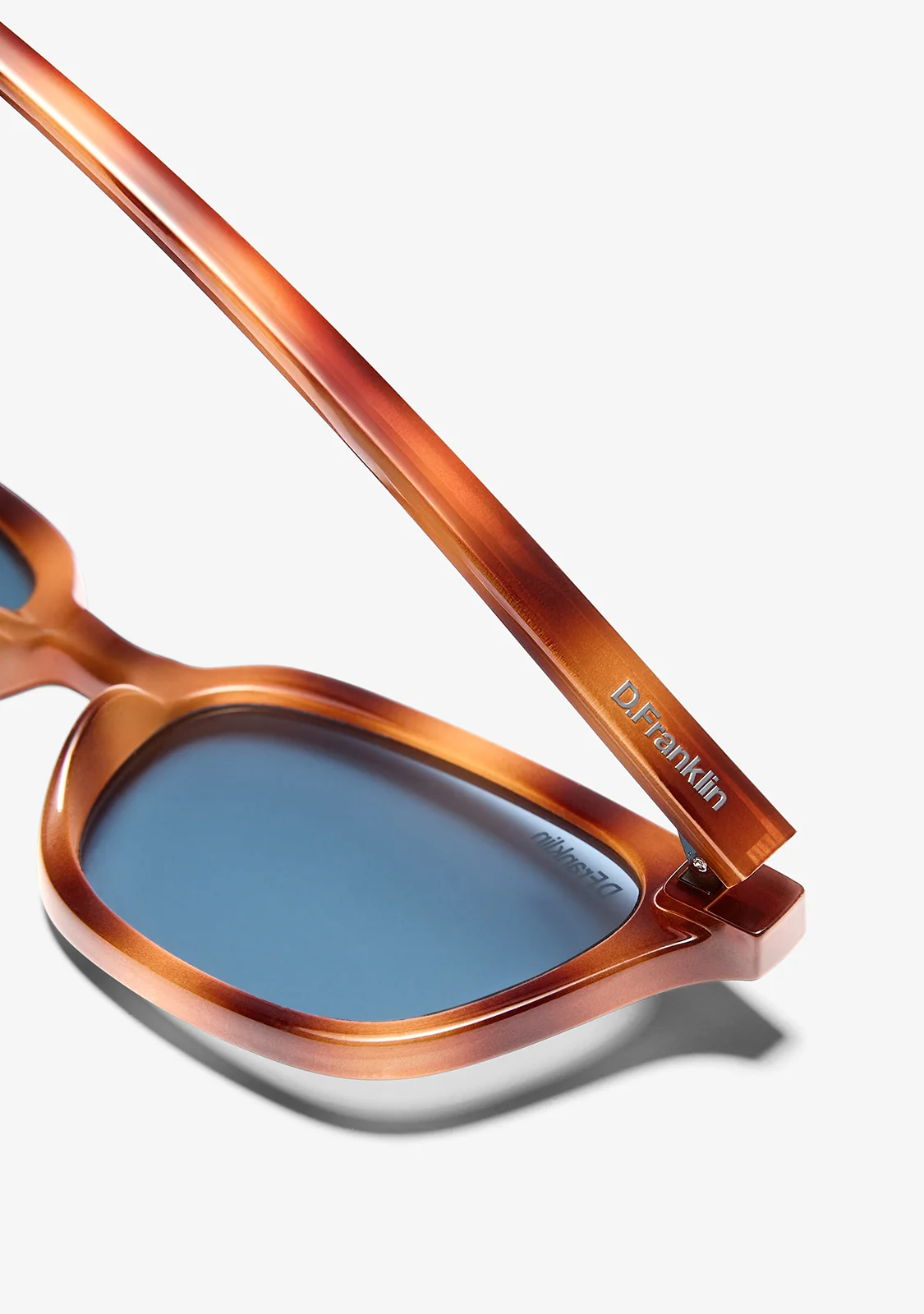 D.Franklin Hackney Tort Blue - brown, blue | Saturday Concept