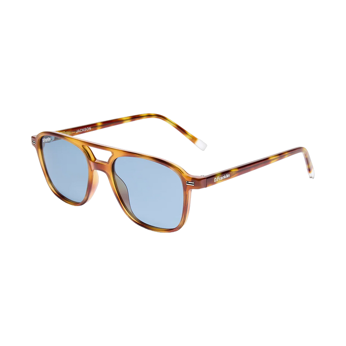 D.Franklin Jackson Square Amber Tort Blue