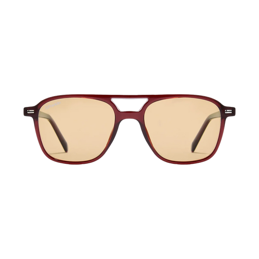 D.Franklin Jackson Square Brown Amber - brown, burgundy | Saturday Concept
