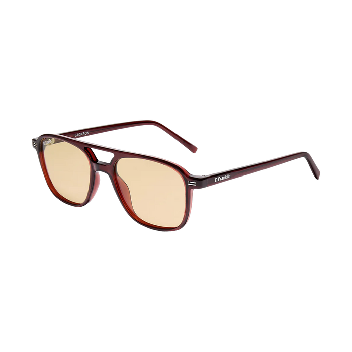 D.Franklin Jackson Square Brown Amber
