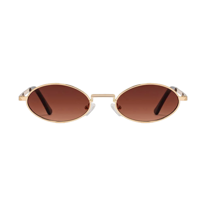 D.Franklin Oval Legacy Gold Brown - burgundy, gold | Saturday Concept