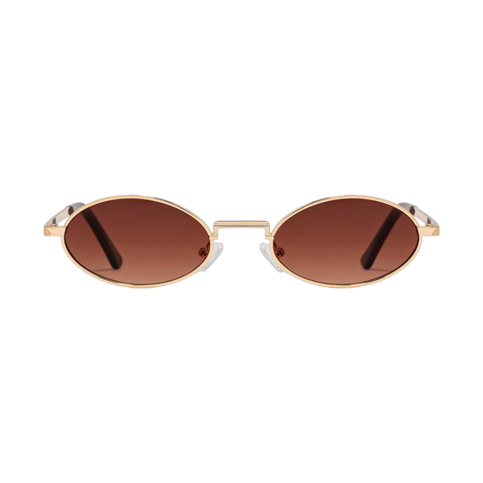 D.Franklin Oval Legacy Gold Brown - burgundy, gold | Saturday Concept