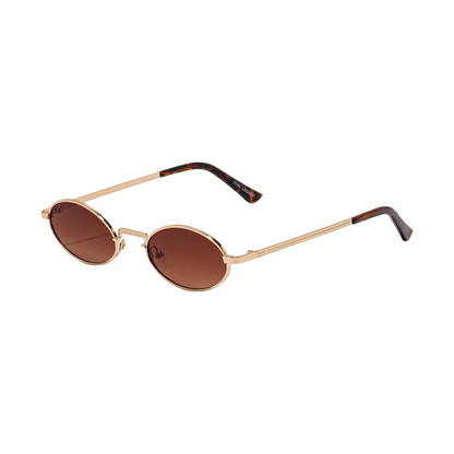 D.Franklin Oval Legacy Gold Brown - burgundy, gold | Saturday Concept