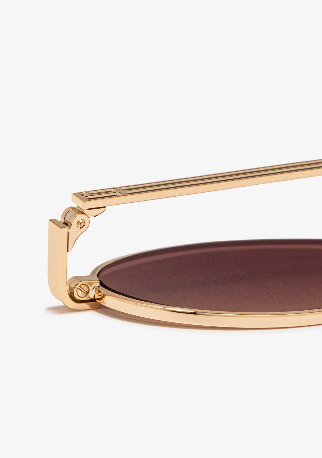 D.Franklin Oval Legacy Gold Brown - burgundy, gold | Saturday Concept