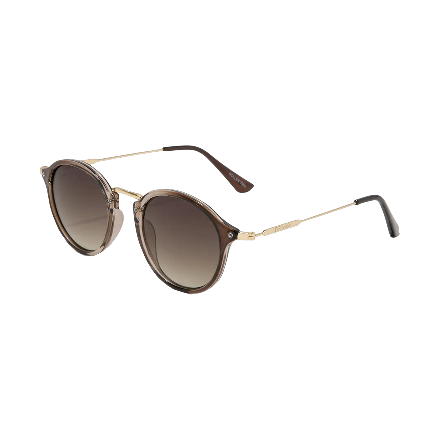 D.Franklin Roller TR90 Milky Brad Brown - brown, cream | Saturday Concept