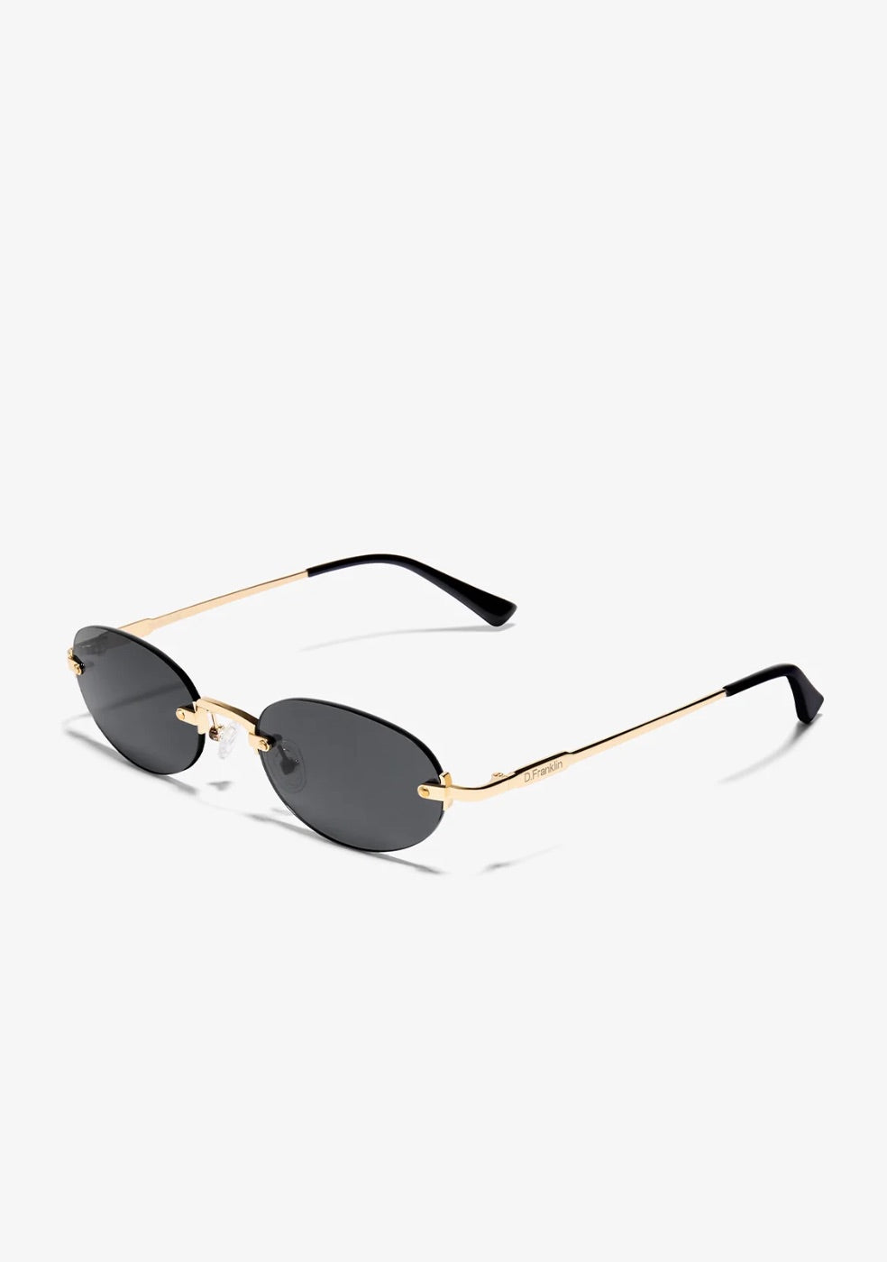 D.Franklin Smith Oval Gold Black