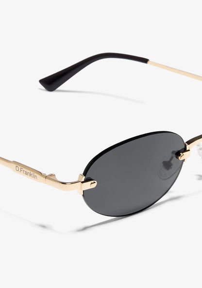 D.Franklin Smith Oval Gold Black