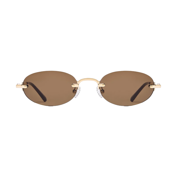 D.Franklin Smith Oval Gold Brown