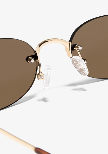 D.Franklin Smith Oval Gold Brown - brown, gold | Saturday Concept