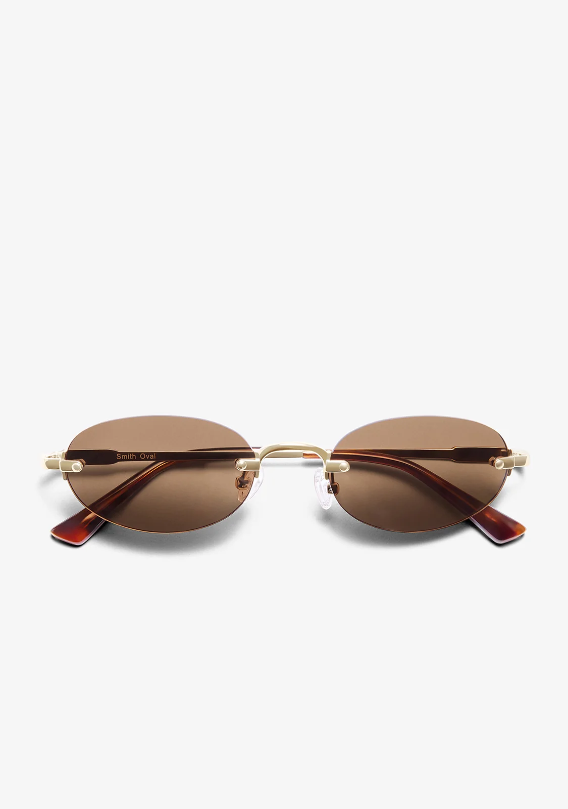 D.Franklin Smith Oval Gold Brown - brown, gold | Saturday Concept