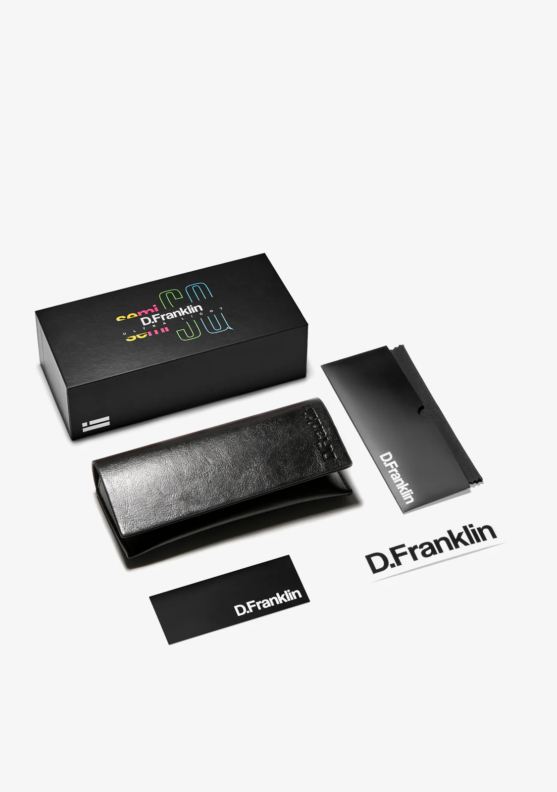 D.Franklin Ultra Light S Round Black Blue - black, blue | Saturday Concept