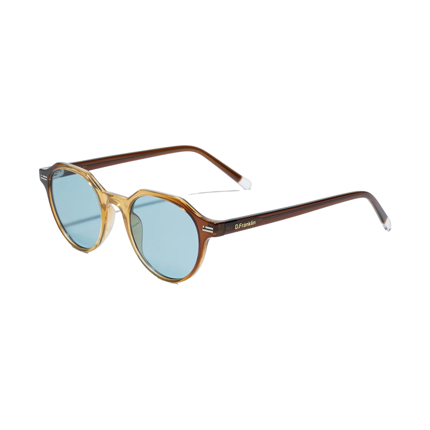 D.Franklin Ultra Light S Round Brown Blue - brown, blue | Saturday Concept