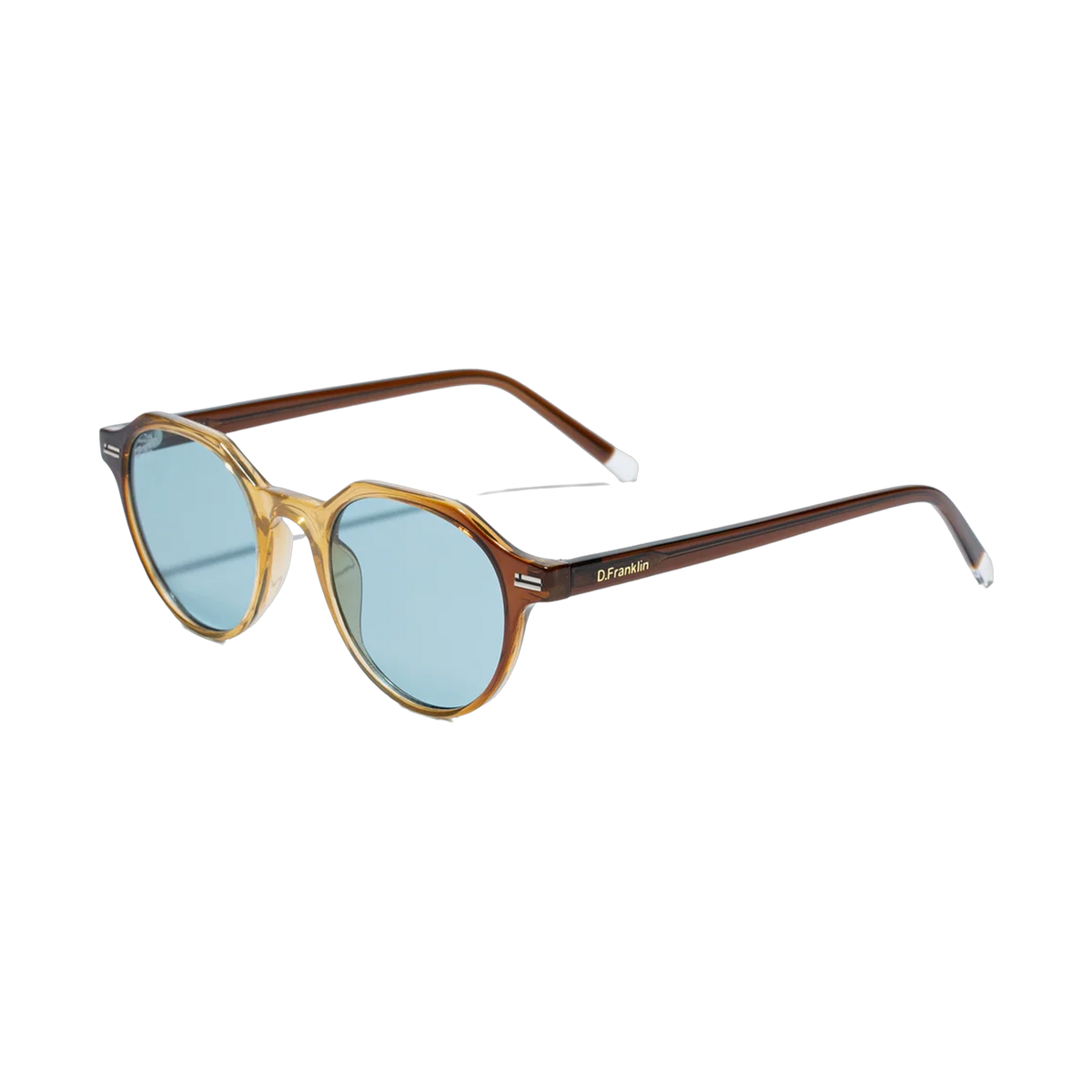 D.Franklin Ultra Light S Round Brown Blue - brown, blue | Saturday Concept