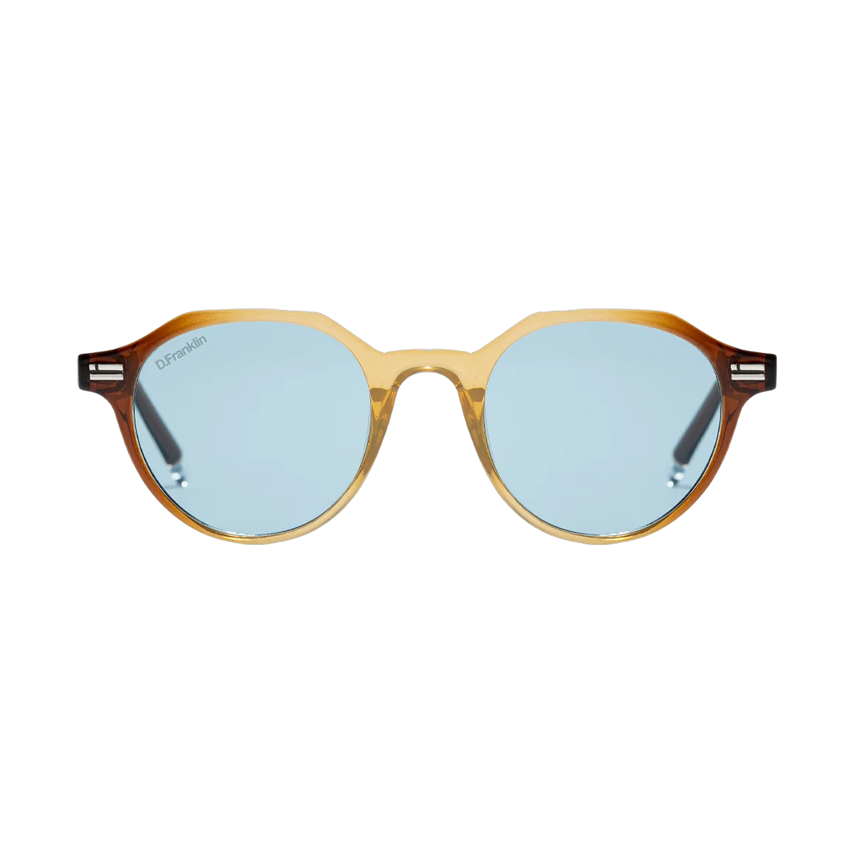 D.Franklin Ultra Light S Round Brown Blue - brown, blue | Saturday Concept