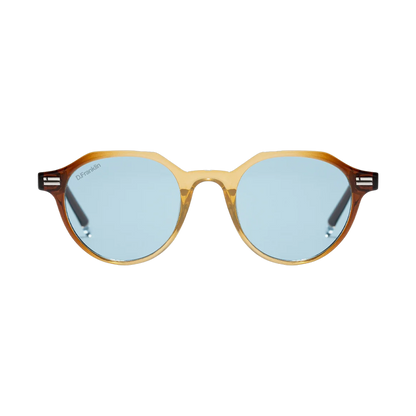 D.Franklin Ultra Light S Round Brown Blue - brown, blue | Saturday Concept