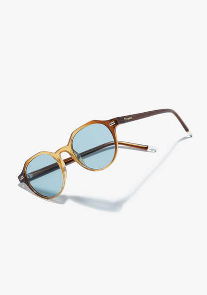 D.Franklin Ultra Light S Round Brown Blue - brown, blue | Saturday Concept