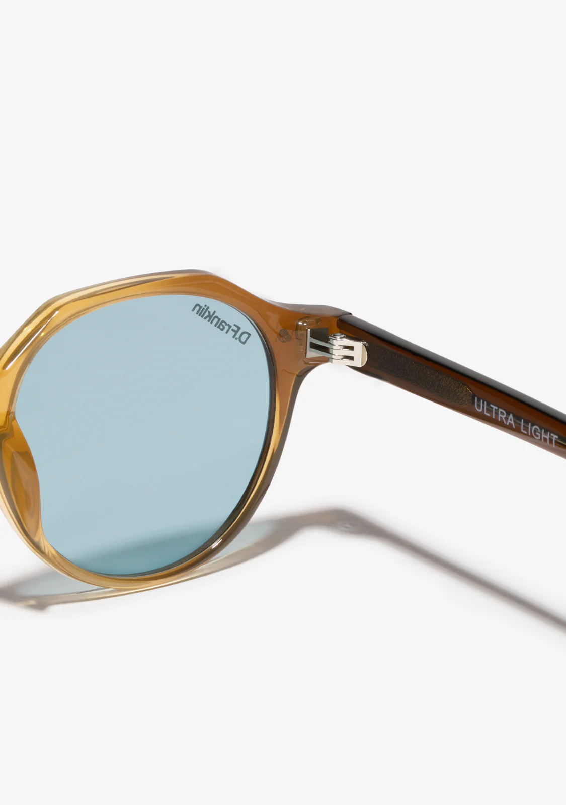 D.Franklin Ultra Light S Round Brown Blue - brown, blue | Saturday Concept