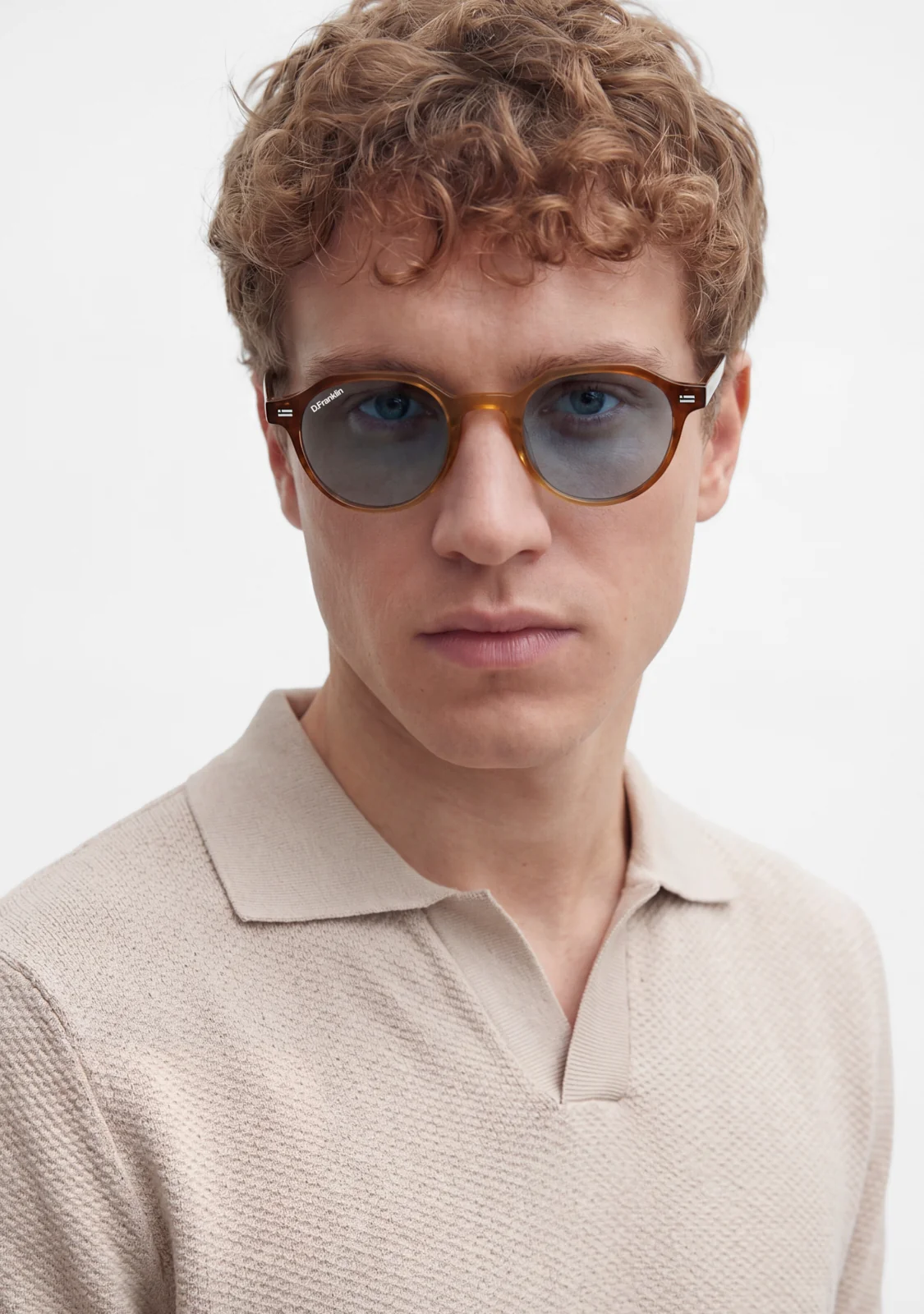 D.Franklin Ultra Light S Round Brown Blue - brown, blue | Saturday Concept