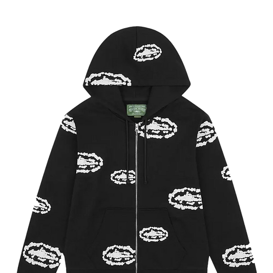 Denim Tears x Corteiz Zip Hoodie Black