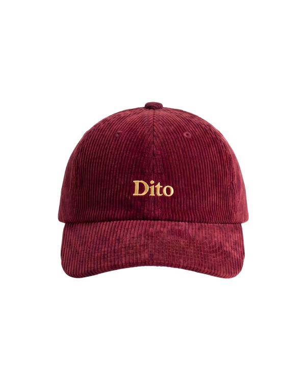 Dito Courduroy Burgundy Cap