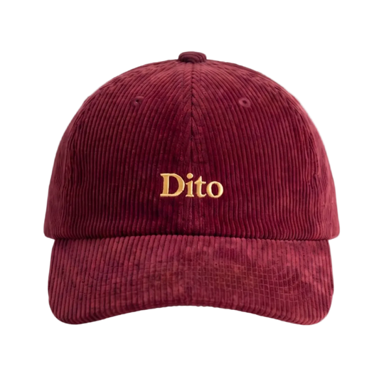 Dito Courduroy Burgundy Cap