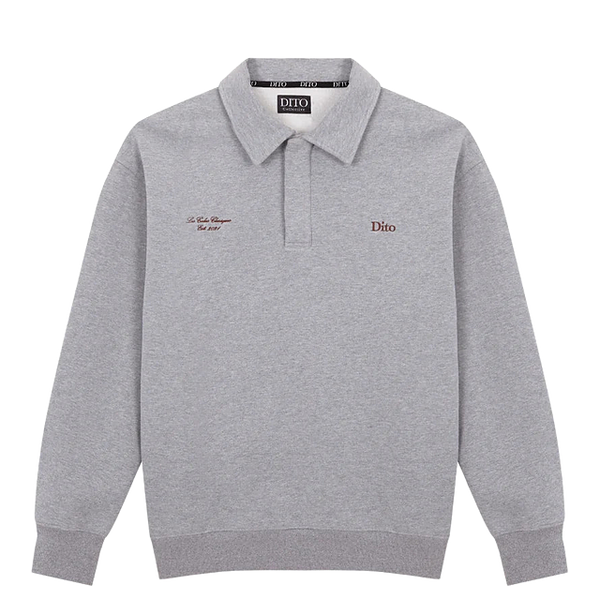 Dito Marble Quarter Zip Grey