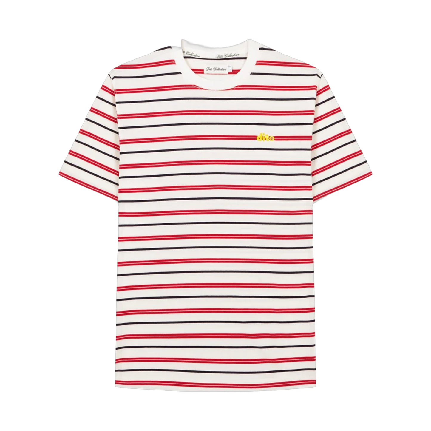 Dito Mariner Stripes Tee - red, white | Saturday Concept
