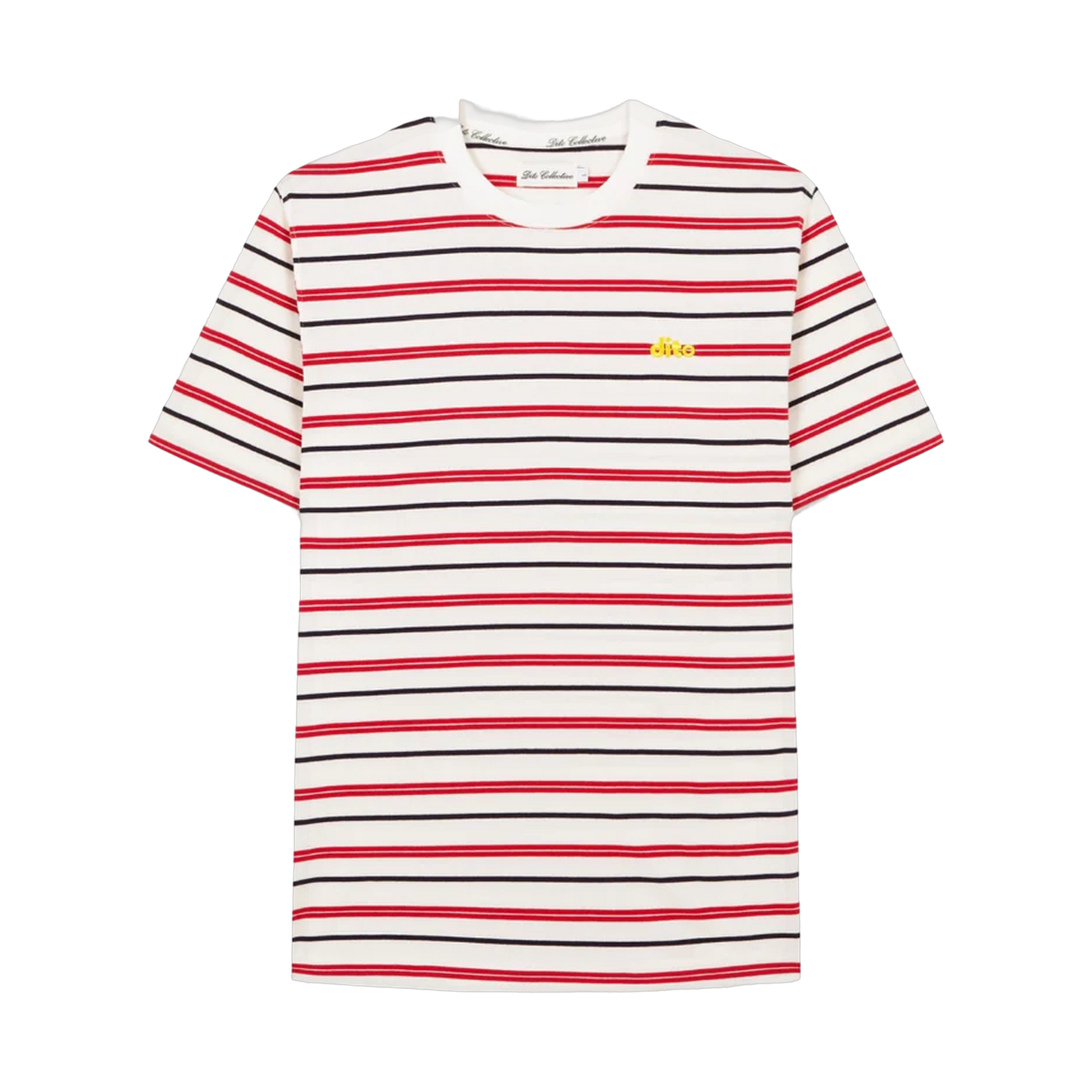 Dito Mariner Stripes Tee - red, white | Saturday Concept