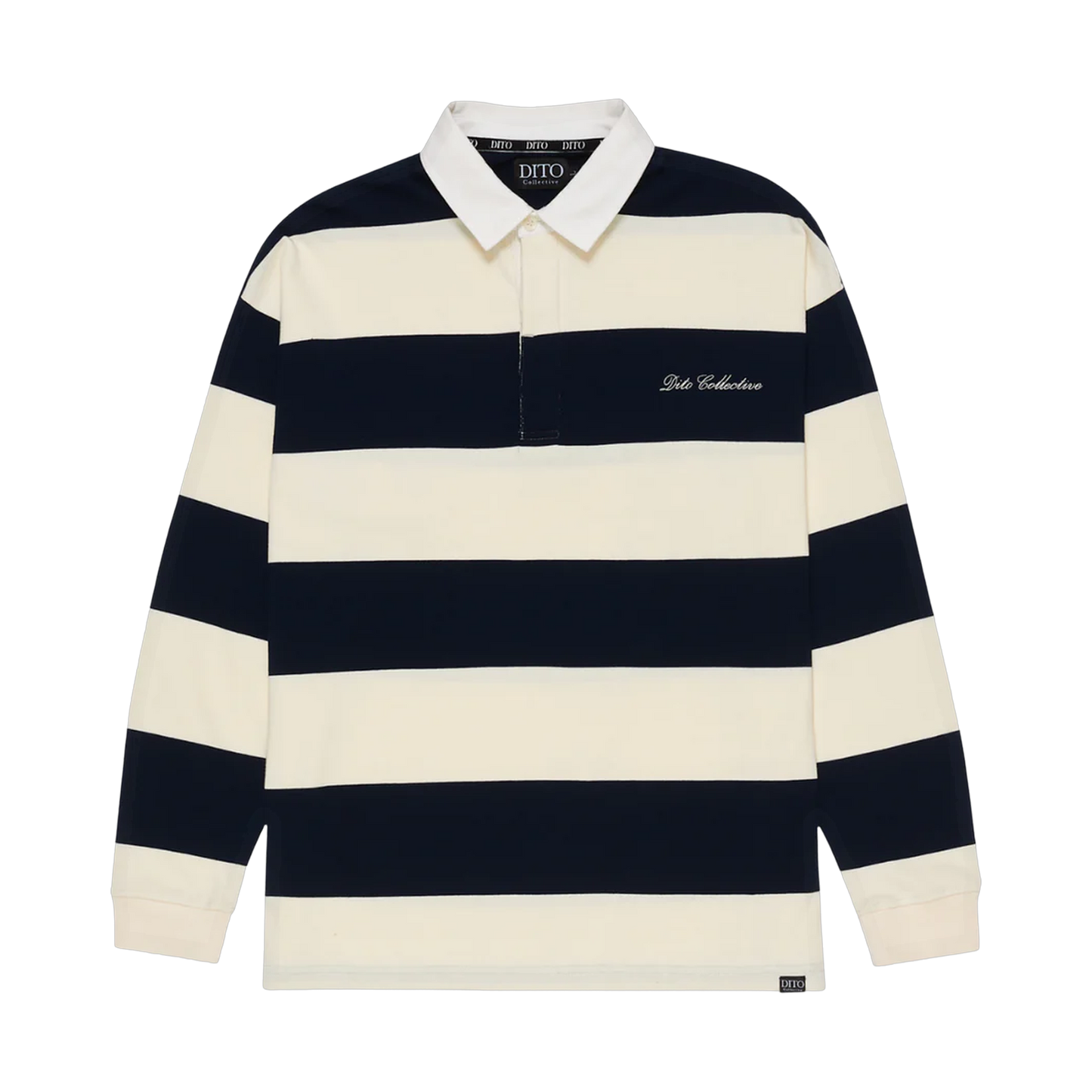 Dito Rugby Polo Navy Cream - navy, cream | Saturday Concept