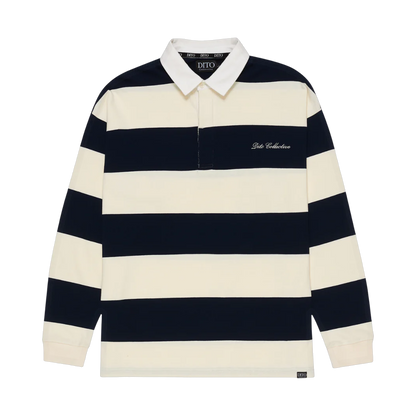 Dito Rugby Polo Navy Cream - navy, cream | Saturday Concept