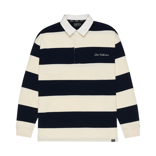 Dito Rugby Polo Navy Cream - navy, cream | Saturday Concept