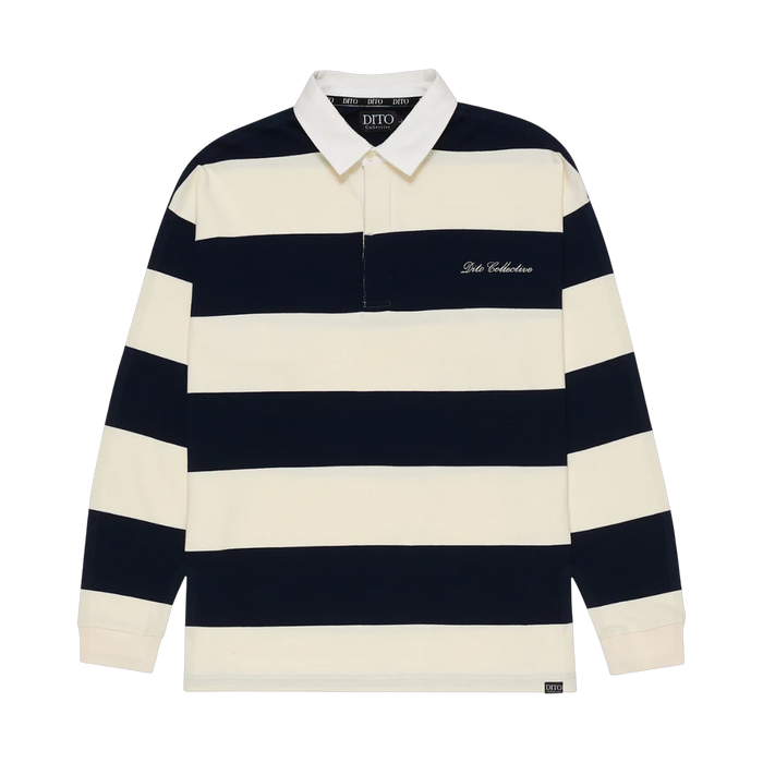 Dito Rugby Polo Navy Cream - navy, cream | Saturday Concept