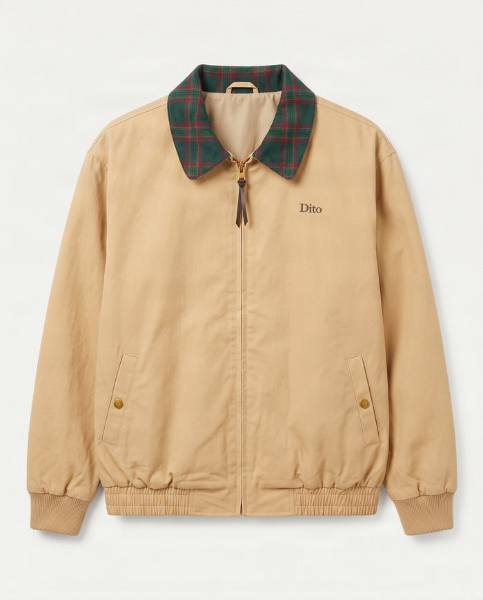 Dito Tartan Harrington Jacket