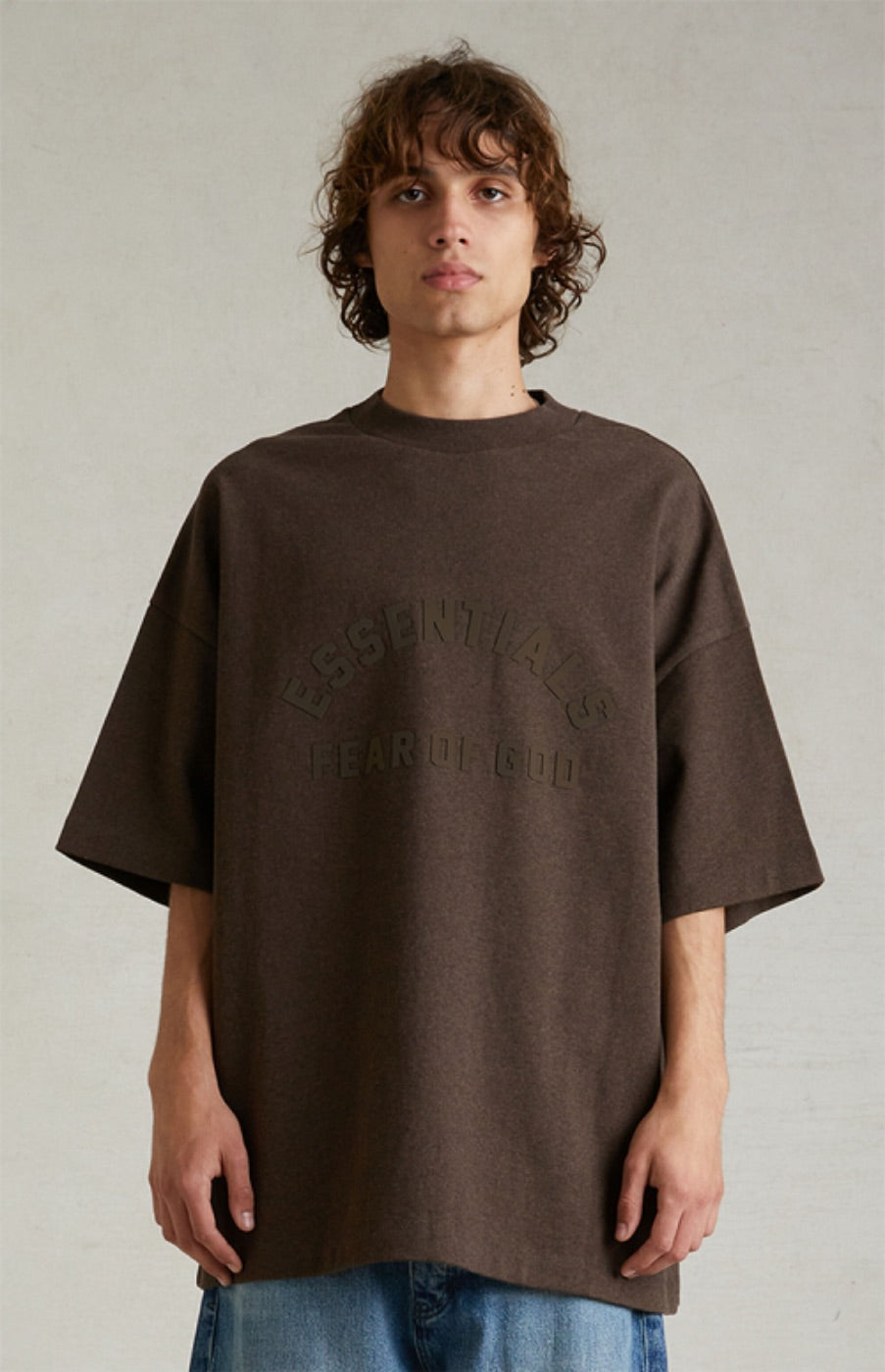 Essentials T Shirt Core Heavy Wood