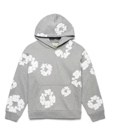 Hoodie Denim Tears Grey