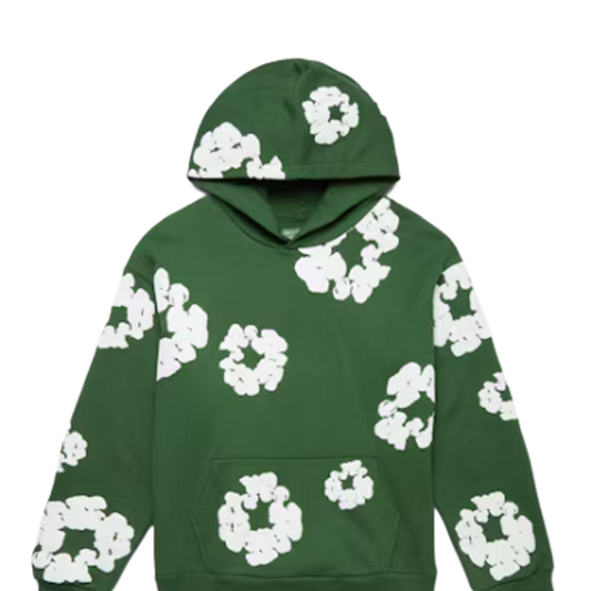 Hoodie Denim Tears Green