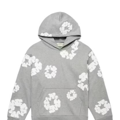 Hoodie Denim Tears Grey