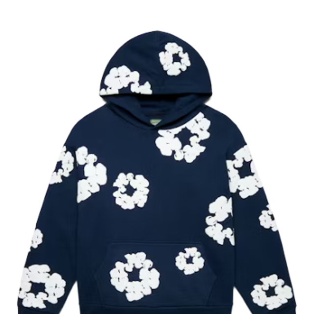 Hoodie Denim Tears Navy